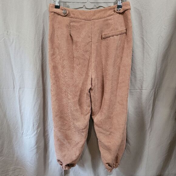 Shein womens size Large tan corduroy pants - Picture 7 of 7